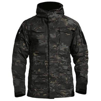 Thumbnail for Survival Gears Depot Hiking Jackets Black CP / S Military Tactical Jacket