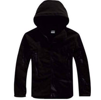 Thumbnail for Survival Gears Depot Hiking Jackets Black / S Winter Thermal Fleece Tactical Jacket