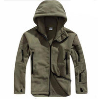 Thumbnail for Survival Gears Depot Hiking Jackets Green / S Winter Thermal Fleece Tactical Jacket