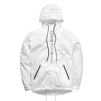 Thumbnail for Survival Gears Depot Hiking Jackets white / M Full Reflective Loose Night Shiny Windbreaker