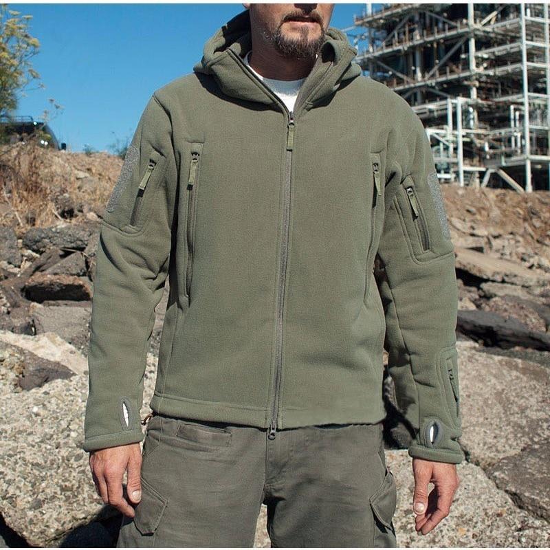 Survival Gears Depot Hiking Jackets Winter Thermal Fleece Tactical Jacket