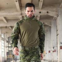 Thumbnail for Survival Gears Depot Hiking Shirts Rapid Assault 1/4 Zip Combat Tactical Shirt
