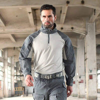 Thumbnail for Survival Gears Depot Hiking Shirts Rapid Assault 1/4 Zip Combat Tactical Shirt