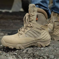 Thumbnail for Survival Gears Depot Hiking Shoes Beige 1 / 5 Winter Tracking Boots
