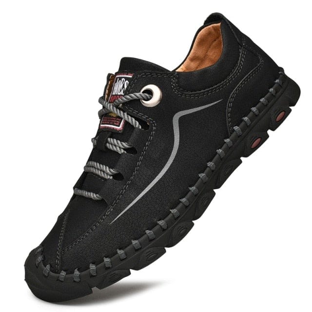 Survival Gears Depot Hiking Shoes Black / 5.5 Breathable Men Leather Tactical Shoe