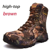 Thumbnail for Survival Gears Depot Hiking Shoes Brown / 39 Mountain Hiking Tactical Boots