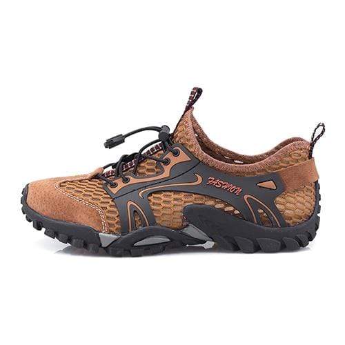 Survival Gears Depot Hiking Shoes Brown / 6.5 Breathable Men Hiking /Climbing Shoes
