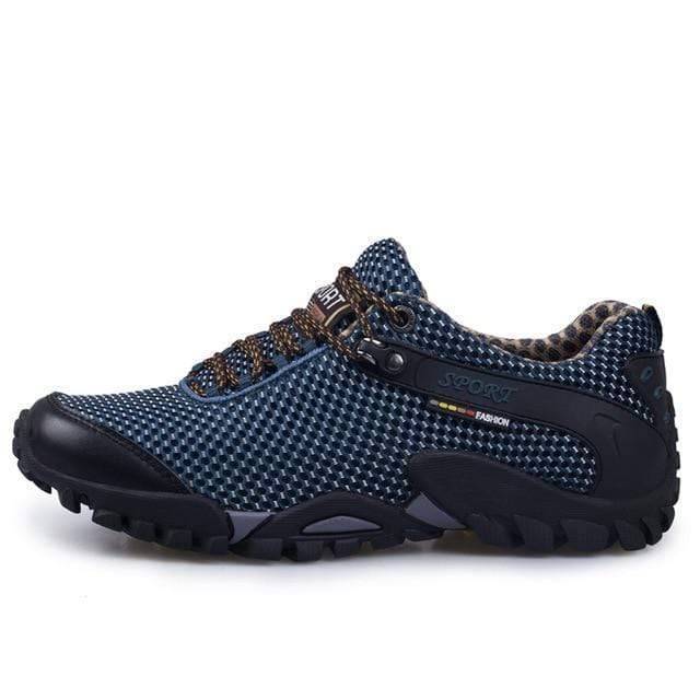Survival Gears Depot Hiking Shoes Dark Blue / 38 Cow Leather Climbing Shoes