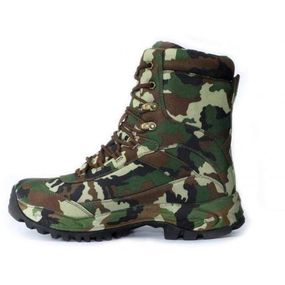 Camouflage hunting tactical boots among various outdoor, survival, hiking, camping, cycling, mountaineering, and hunting gears4