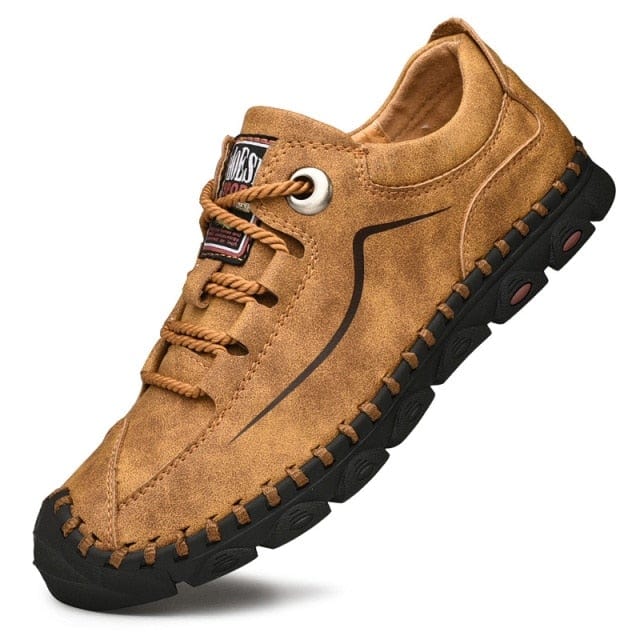 Survival Gears Depot Hiking Shoes Khaki / 5.5 Breathable Men Leather Tactical Shoe