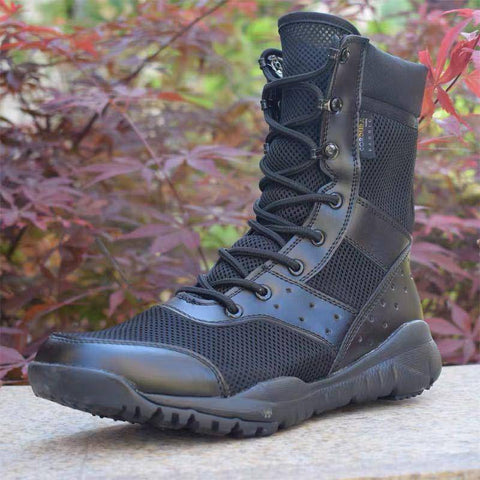 Survival Gears Depot Hiking Shoes Lightweight Climbing Training Tactical Boots