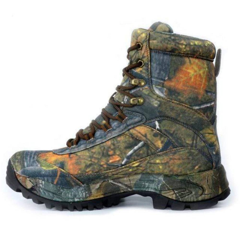 Camouflage hunting tactical boots among various outdoor, survival, hiking, camping, cycling, mountaineering, and hunting gears3