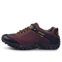 Thumbnail for Survival Gears Depot Hiking Shoes Red Wine / 38 Cow Leather Climbing Shoes
