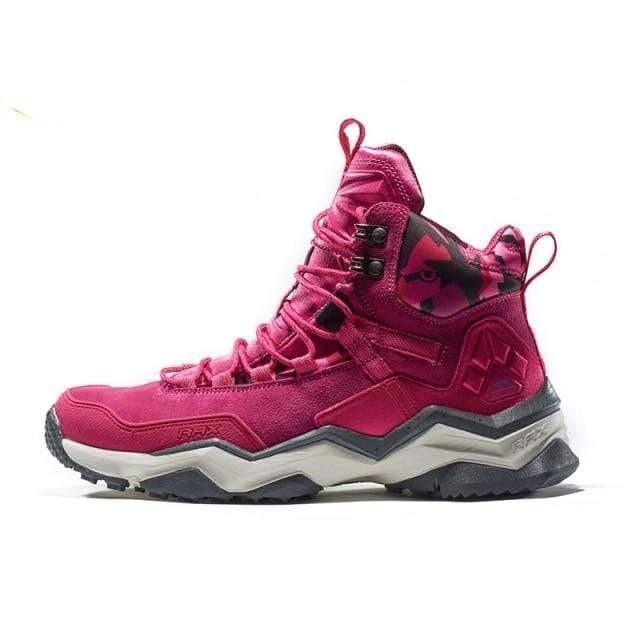 Survival Gears Depot Hiking Shoes Rose Red / 36 Mid-Top Trekking Boots