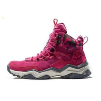 Thumbnail for Survival Gears Depot Hiking Shoes Rose Red / 36 Mid-Top Trekking Boots