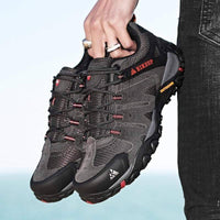 Thumbnail for Survival Gears Depot Hiking Shoes Suede Leather Tactical Sneaker