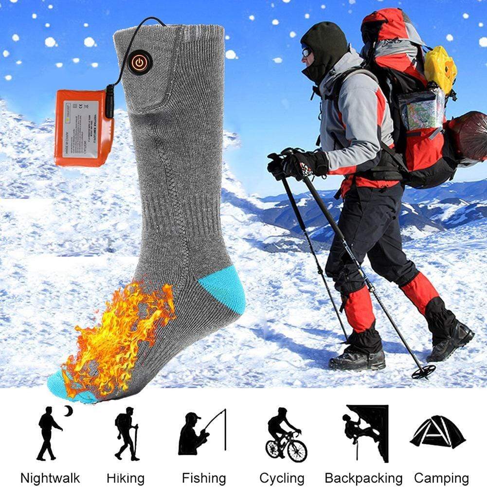 Survival Gears Depot Hiking Socks Electric Warm Socks