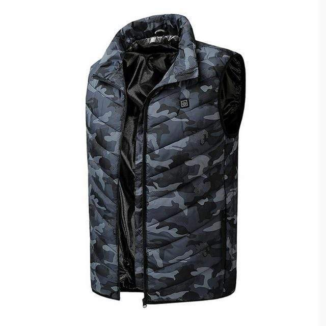 Survival Gears Depot Hiking Vests Camouflage / S Survival Heating Warm Vest