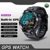 Thumbnail for LIGE SmartWatch Official Store Home Black New 10 -1 GPS Outdoor Smart Watch