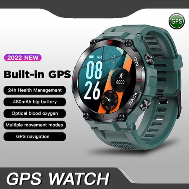 LIGE SmartWatch Official Store Home Green New 10 -1 GPS Outdoor Smart Watch