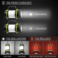 Thumbnail for Asterism Mall Store Home Green NEW * 6 In 1 Camping Lantern