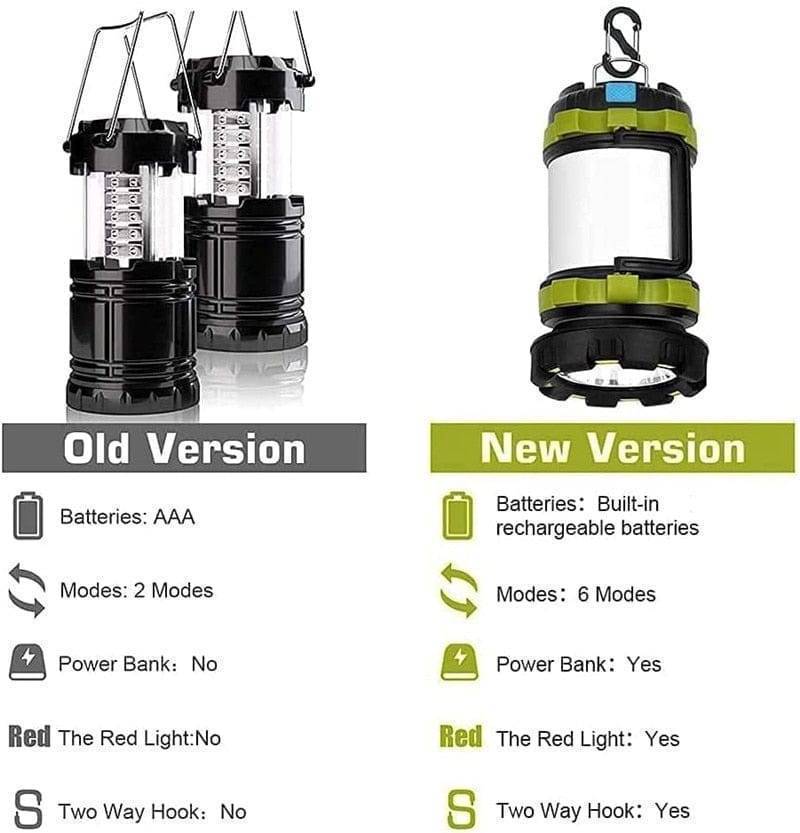 Asterism Mall Store Home Green NEW * 6 In 1 Camping Lantern