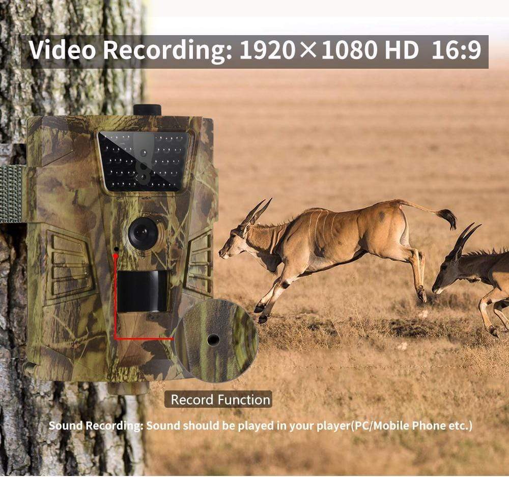 Survival Gears Depot Hunting Cameras HT001B 12MP 1080P Trail Hunting Wild Surveillance Camera