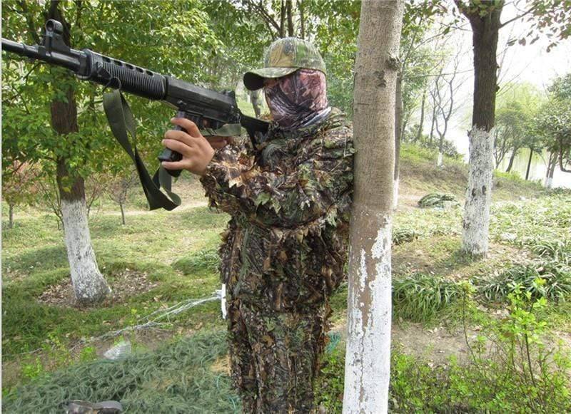 Laser Cut 3D Leafty Ghillie /Camo Hunting Suit – Survival Gears Depot