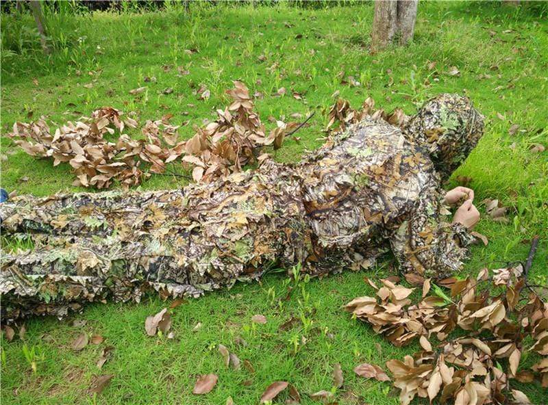 Survival Gears Depot Hunting Suits Size S to L Laser Cut 3D Leafty Ghillie /Camo Hunting Suit