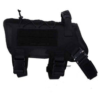 Thumbnail for Survival Gears Depot Hunting Vests black / 15-30KG Military Service Dog Vest