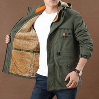Thumbnail for Survival Gears Depot Jackets 086 Army Green Plush / M 40-50KG Outdoor Assault Winter Plush Jacket