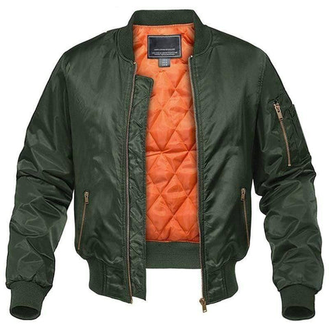 TACVASEN Official Store Jackets Army Pilot Bomber Jacket
