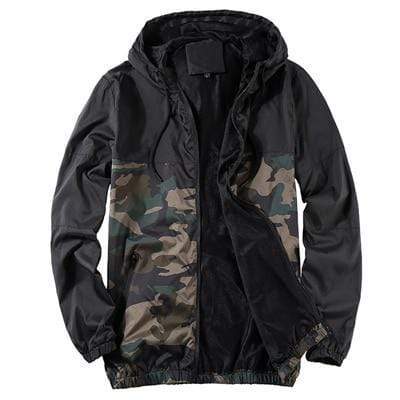 Navigator Store Jackets Camo Green / M Camouflage Windbreaker Coat