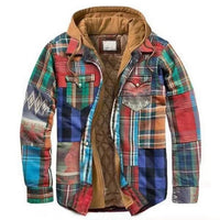 Thumbnail for Survival Gears Depot Jackets Color 1 / S Vintage Casual Loose Patchwork Windbreaker