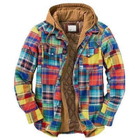 Thumbnail for Survival Gears Depot Jackets Color 3 / S Vintage Casual Loose Patchwork Windbreaker