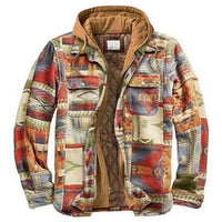 Thumbnail for Survival Gears Depot Jackets Color 6 / S Vintage Casual Loose Patchwork Windbreaker