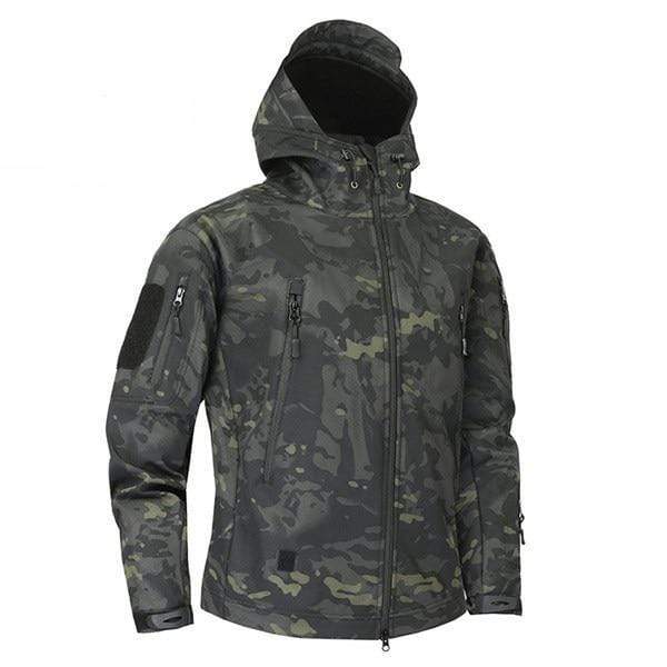 Survival Gears Depot Jackets CPBK / XS Military Camouflage Fleece Tactical Jacket