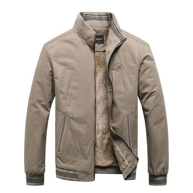 Survival Gears Depot Jackets Khaki / L Cotton Chaqueta Vintage Warm Coat