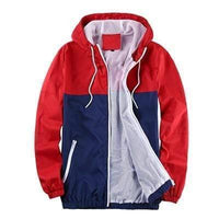 Thumbnail for Navigator Store Jackets Red / M Camouflage Windbreaker Coat