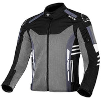 Thumbnail for Survival Gears Depot Jackets White / S Chaqueta Moto Mesh Motorcycle Jacket