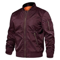 Thumbnail for TACVASEN Official Store Jackets Wine Red / CN M(US S) Army Pilot Bomber Jacket