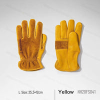 Thumbnail for Survival Gears Depot L Cowhide Protective Leather Gloves