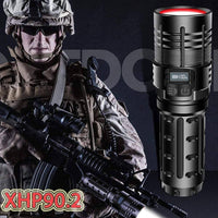Thumbnail for Survival Gears Depot LED Flashlights Powerful Xhp90.2 Led Tactical Flashlight