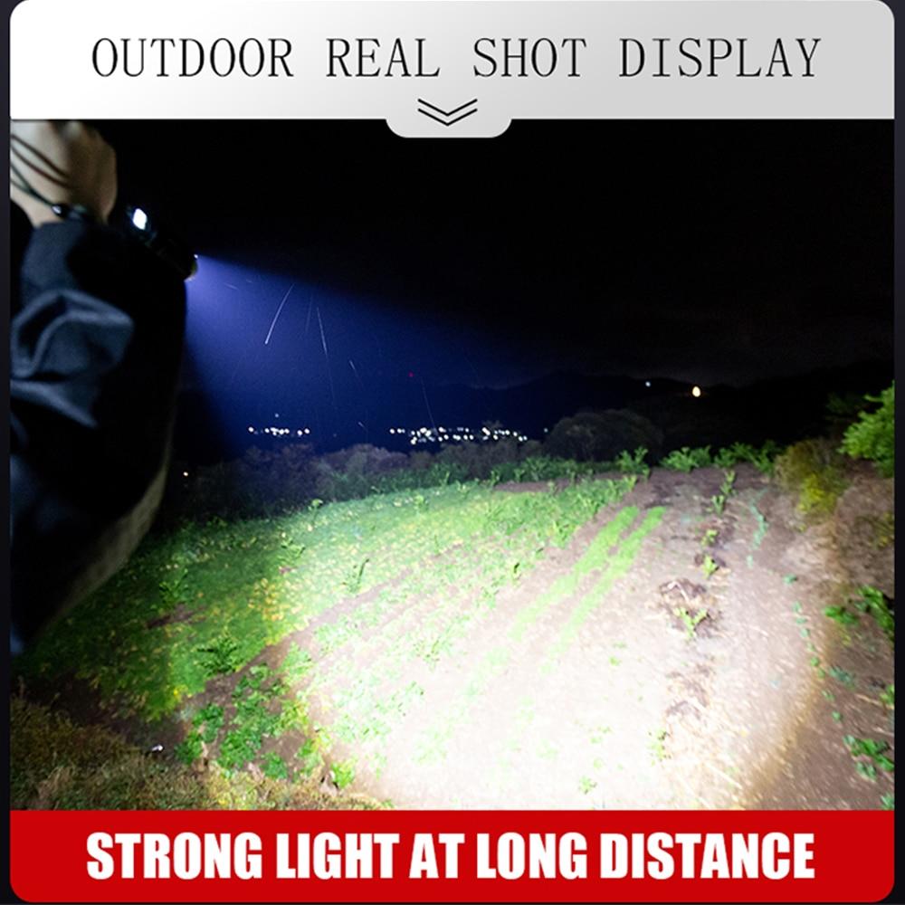 Survival Gears Depot LED Flashlights Powerful Xhp90.2 Led Tactical Flashlight