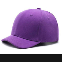 Thumbnail for Survival Gears Depot Men's Baseball Caps 4.5cm Curved Purple / S Short Bill Brim Cycling Cap