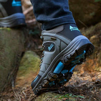 Thumbnail for High top large hiking shoes among assorted outdoor, survival, camping, cycling, mountaineering, and hunting gears5