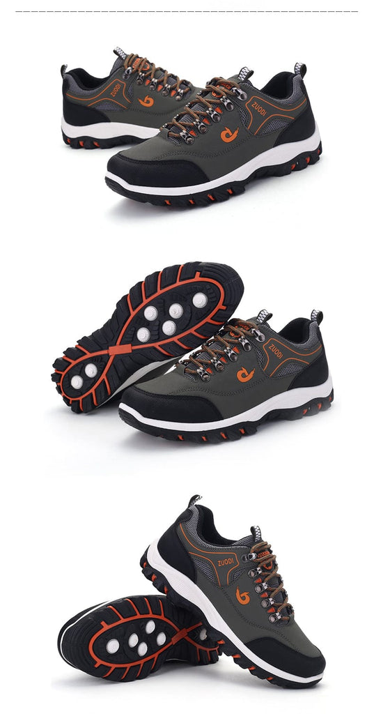 HotSales Dropshipping Store Men's Casual Shoes Outdoor Waterproof Leather Shoes