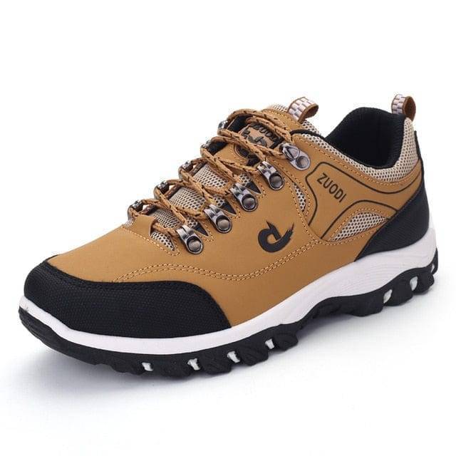 HotSales Dropshipping Store Men's Casual Shoes YELLOW / 39 Outdoor Waterproof Leather Shoes