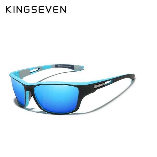 Survival Gears Depot Men's Sunglasses Blue Ultralight Frame Polarized Sunglasses
