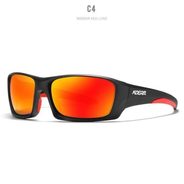 Survival Gears Depot Men's Sunglasses C4 High-End Sports TR90 Sunglasses